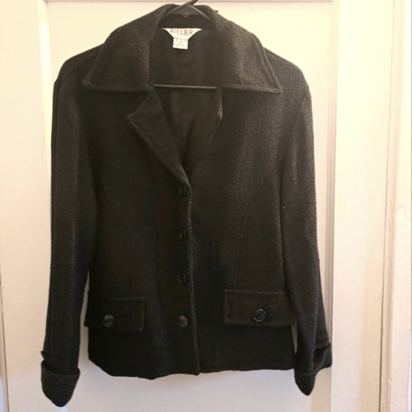 Vintage Atelier Women's Elegant Blazer/Coat Size Small (Make An Offer!) - Picture 1 of 7